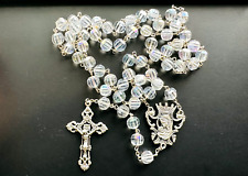 Rosary - Sterling Silver & Crystal picture