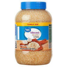 Great Value Family Size Minced Garlic in Water, 32 oz Jar picture