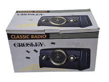 Crosley CR-51 Classic Radio Retro AM / FM Cassette Radio w Box picture
