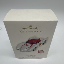 The Mach 5 Speed Racer 2008 Hallmark Ornament Race Car AM-10-7-444 New picture