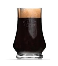 Goose Island Bourbon County Stout Glass, Premium Tulip-Shaped Beer Tasting picture