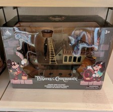 Disney Parks Pirates of the Caribbean Mickey Mouse Pirate Ship Deluxe Playset picture