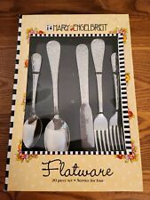 Mary Engelbreit Flatware Cherries 20 Pc Service For 4  New In Box picture