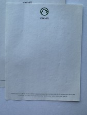 Yosemite Curry Company 1980s Letterhead, 10 blank pages, good condition picture