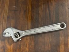 Vintage 12” inch Crescent adjustable Wrench Jamestown NY USA Made Vintage THICK picture
