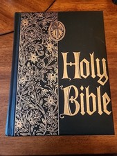 1969 King James Version Red Letter Edition Holy Bible Red Letter Vintage picture