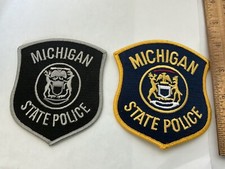 Michigan State Police collectors patch Set New and Full Size picture