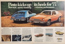 1977 Print Ad Ford Pinto 3-Door Runabouts & Station Wagons  picture