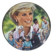 Diana Princess of Wales Plate Franklin Mint Heirloom Porcelain Limited No HA5262 picture
