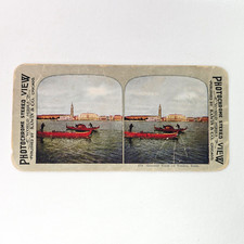 Kawin & Co. No. 274 General View of Venice Italy Stereoview Photo Card picture