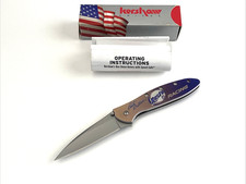 Kershaw 1660NC2 Leek Nascar 2 Rusty Wallace Folding Knife Limited USA 2005 picture