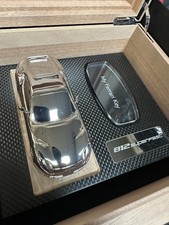 Genuine Ferrari 812 Carbon Fiber Cigar Humidor Key Box Gift Set w/Model Car. picture