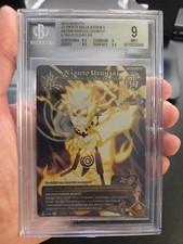 2013 Naruto CCG Naruto Uzumaki N-1646 BGS 9 TCG Grail Shonen Jump Promo German picture