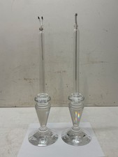 Massive Daniel Swarovski Stefano Ricci Crystal Candeliere Candlesticks 16.25 Set picture