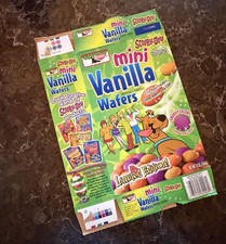 Vintage 2005 Keebler SCOOBY DOO MINI VANILLA WAFER COOKIES Box Cartoon Network picture