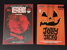Veefriends⭐️NYCC 2 comics🔥2025 #7 Blood Red CGC9.4 & 2026 #23 Orange Ice CGC9.8 picture