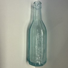 Birdsnest Va Eastern Shore Bottling Wks Taka-Kola 6 1/2 oz Soda Bottle Icey Blue picture