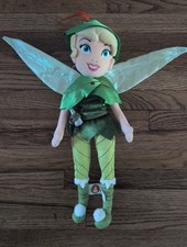 RARE Disney Parks Tinkerbell  and the Lost Treasure Movie Plush Fall Leaf NWT picture
