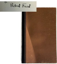 Robert Frost Signed Auto A Way Out LE /485 Hardcover Book Near Mint GRAD picture