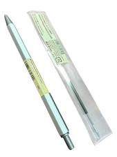 MUJI Aluminum Hexagonal Ballpoint Pen 0.7mm + Refill Black Ink Japan New picture