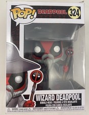 NIB NOS Funko Pop Marvel Wizard Deadpool #324 Bobble-Head Figure 2021 picture