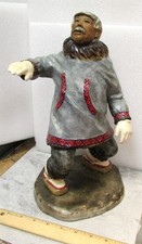 THE RAREST vintage C Alan Johnson signed ceramic Figure 1983, Kakairnok 47/350 picture