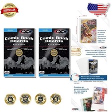 Current Comic Backing Boards 300 | Precision Cut 24pt Acid-Free Protection picture