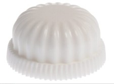 4pcs - White Plastic 1/8IPS (1/8-27) Thread, Lock-Up Caps, lamp finial (333-356) picture