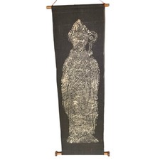 Rare Irish Textile Wall Hanging, Saint Patrick, Kilkenny Design Workshops, 70s picture