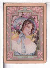 Single Vintage Playing Card U.S. Wide Named 