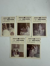 Vintage 1972 Wedding Anniversary Party Photos Lot of 5 Original Snapshots picture