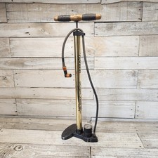 1995 Schwinn Typhoon Bicycle Tire Pump 100th Anniversary Gold USA picture