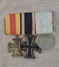 WW1 Imperial German 3-Place Medal Bar picture