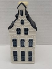 KLM Airlines Blue Delft SPIERINGSTRAAT GOUDA BOLS Amsterdam #25 Sealed EMPTY picture