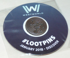 Westworld Collectible Pin - Loot Crate Jan. 2018 Exclusive - Limited Edition picture