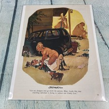 1970 Sexy Adult Cartoon Salesman Vintage Print Ad/Poster Pinup Art Magazine Page picture
