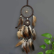 Feather Dream Catcher Handmade Native American Dream Catchers Bohe Wall Hanging picture