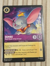 Disney Lorcana Fabled Dumbo Ninth Wonder of the Universe Nonfoil Legendary picture
