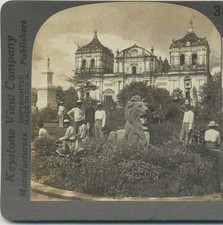Historic Cathedral of Leon, Nicaragua, c1900, Architecture, Stereoview picture