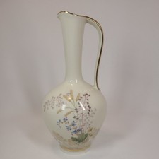 Vintage Mitterteich Bavaria Porcelain Ewer Pitcher Vase #2484 picture