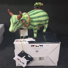 Cow Parade Watermelon Helen Figurine, Vintage Westland Giftware, #7340 Box & Tag picture