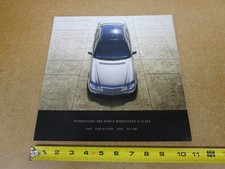 2007 Mercedes-Benz E-class sales brochure E350 E550 42pg ORIGINAL E63 AMG car picture