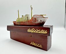 Vintage USSR Soviet Whaling Ship Kitoboets Odessa Plastic Model Nautical Souveni picture