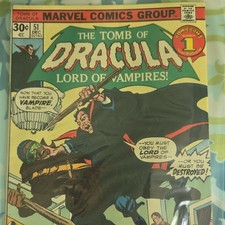 Marvel The Tomb of Dracula #51 (1976) Bronze Age Dracula Blade Wolfman/Colan picture