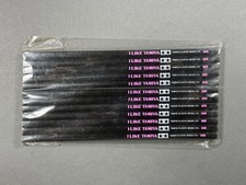 12 Japanese Vintage Pencil TAMIYA Promotional SQUARE HB 1991 picture