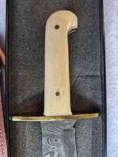 Bear & Sons Damascus 12 Inch Knife picture