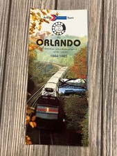 Amtrak Dial-A-Tour Brochure To Orlando 1984-1985 Rail Fare Inclusive picture