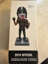 L.A Kiss Football Gene Simmons The Demon Original Bobblehead.see Photos picture