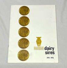 Midwest Breeders Cooperative Original Dairy Sires Brochure 1975-1976 picture