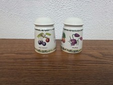 Vintage & Rare Dunoon Salt and Pepper Shaker by Nature Trail Made in Scottland  picture